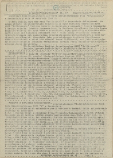 Biuletyn "Solidarności" : [Międzyzakładowy Komitet Organizacyjny NSZZ "Solidarność" Regionu Pomorza Zachodniego]. 1988 nr 17