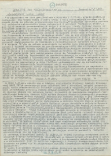 Biuletyn Międzyzakładowego Komitetu Organizacyjnego "Solidarność" Szczecin. 1988 nr 22