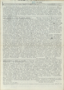 Biuletyn Międzyzakładowego Komitetu Organizacyjnego "Solidarność" Szczecin. 1988 nr 25