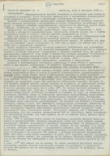 Biuletyn Strajkowy. 1988 nr 14