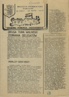 Biuletyn Informacyjny Zarządu "Solidarności" Regionu Pomorza Zachodniego. 1981 nr 36