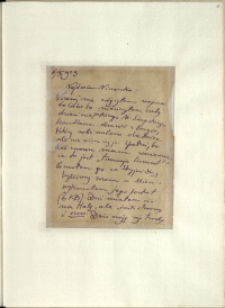 Listy Stanisława Ignacego Witkiewicza do żony Jadwigi z Unrugów Witkiewiczowej. List z 08.10.1923