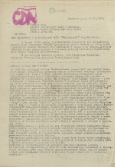 CDN : pismo społeczno-informacyjne NSZZ "Solidarność" Reg. Pom. Zach. 1983 nr 4