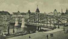 Stettin, Bollwerk mit Baumbrücke