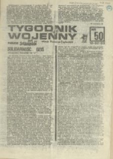 Tygodnik Wojenny : edycja Pomorze Zachodnie. 1983 nr 50
