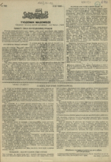 Tygodnik Mazowsze : "Solidarność". 1986 nr 186