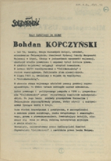 Nasi kandydaci do sejmu : nasi kandydaci do senatu