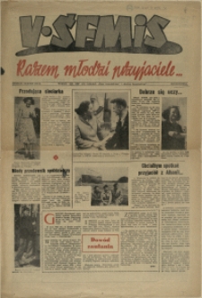 V ŚFMiS : razem młodzi przyjaciele... 1955, sierpień