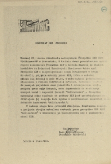 Komunikat MKR Szczecin