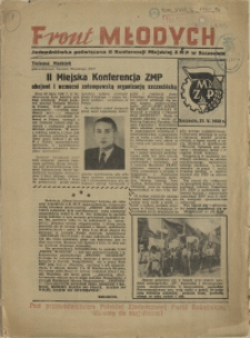 Front Młodych. 1950, 21 maja
