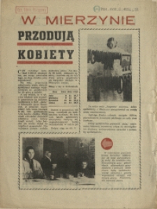W Mierzynie Przodują Kobiety. 1956