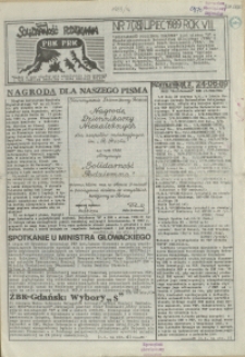 Solidarność Podziemna PBK/PRK. 1989 nr 7