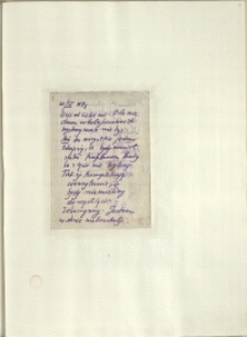 Listy Stanisława Ignacego Witkiewicza do żony Jadwigi z Unrugów Witkiewiczowej. List z 20.04.1926