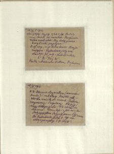 Listy Stanisława Ignacego Witkiewicza do żony Jadwigi z Unrugów Witkiewiczowej. Kartki pocztowe z 28.04.1926