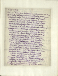 Listy Stanisława Ignacego Witkiewicza do żony Jadwigi z Unrugów Witkiewiczowej. List z 28.07.1926