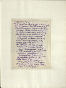 Listy Stanisława Ignacego Witkiewicza do żony Jadwigi z Unrugów Witkiewiczowej. List z 22.08.1926