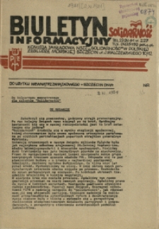 Biuletyn Informacyjny. 1981 (2.11)