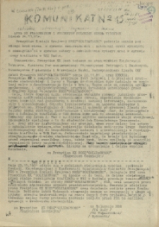 Komunikat Ośrodka Informacji NZS Szczecin. 1981 nr 15