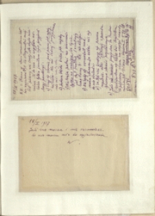 Listy Stanisława Ignacego Witkiewicza do żony Jadwigi z Unrugów Witkiewiczowej. List z 18.02.1927