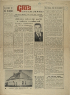 Głos Choszczeński : organ Powiatowego Komitetu Frontu Narodowego. 1958 styczeń