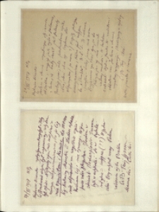 Listy Stanisława Ignacego Witkiewicza do żony Jadwigi z Unrugów Witkiewiczowej. List z 25.06.1927. List z 27.06.1927