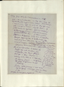 Listy Stanisława Ignacego Witkiewicza do żony Jadwigi z Unrugów Witkiewiczowej. List z 25.07.1927