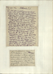 Listy Stanisława Ignacego Witkiewicza do żony Jadwigi z Unrugów Witkiewiczowej. List z 17.08.1927