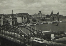 Stettin, Baumbrücke und Hakenterrasse