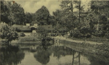 Buchheide, Pulvermühle mit Teich