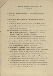 Postulaty studentów Akademii Rolniczej w Szczecinie