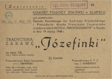 Zaproszenie : ["Józefinki"]