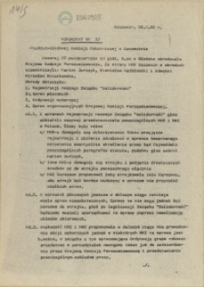 Komunikat Międzyzakładowej Komisji NSZZ "Solidarność". 1980 nr 10