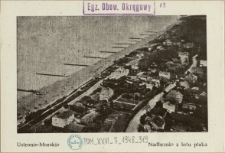 Ustronie-Morskie : Nadbrzeże z lotu ptaka