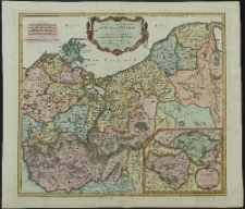 Partie Setentrionale du Cercle de Hauxe Saxe qui contient le Duché de Poméranie et le Marquisat de Brandebourg