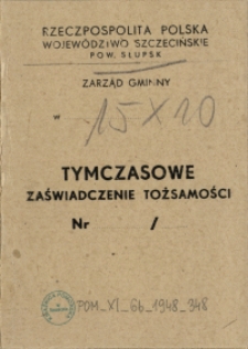 Tymczasowe Zaświadczenie Tożsamości