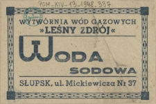 [Etykieta] Woda Sodowa