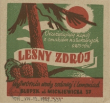 [Etykieta] Leśny Zdrój