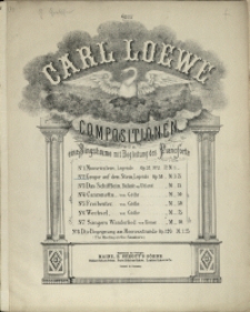 Gregor auf dem Stein : Legende : Op. 38