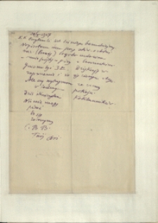 Listy Stanisława Ignacego Witkiewicza do żony Jadwigi z Unrugów Witkiewiczowej. List z 31.10.1927