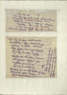 Listy Stanisława Ignacego Witkiewicza do żony Jadwigi z Unrugów Witkiewiczowej. List z 05.12.1927. C.d. listu z 06.12.1927.