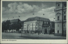 Stettin, am Königsplatz