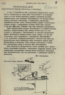 Komunikat Międzyzakładowej Komisji NSZZ "Solidarność". 1980 nr 15