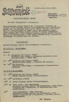 Komunikat Międzyzakładowej Komisji NSZZ "Solidarność". 1980 nr 19