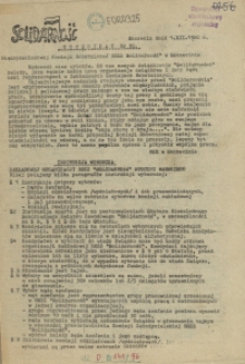 Komunikat Międzyzakładowej Komisji NSZZ "Solidarność". 1980 nr 30