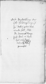 Beschreibung Der Churfürstl. Entree in Stargard, So den 8. Octob. 1699. gehalten