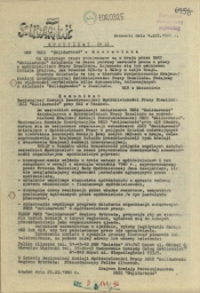 Komunikat Międzyzakładowej Komisji NSZZ "Solidarność". 1980 nr 32