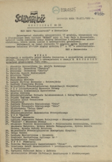 Komunikat Międzyzakładowej Komisji NSZZ "Solidarność". 1980 nr 38