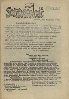 Komunikat Międzyzakładowej Komisji NSZZ "Solidarność". 1980 nr 44