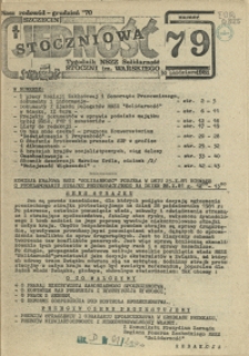 Jedność Stoczniowa : tygodnik NSZZ "Solidarność" Stoczni im. Warskiego. 1981 nr 79