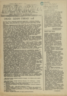 Komunikat Prezydium Zarządu Regionu Pomorza Zachodniego NSZZ "Solidarność". 1981 nr 44